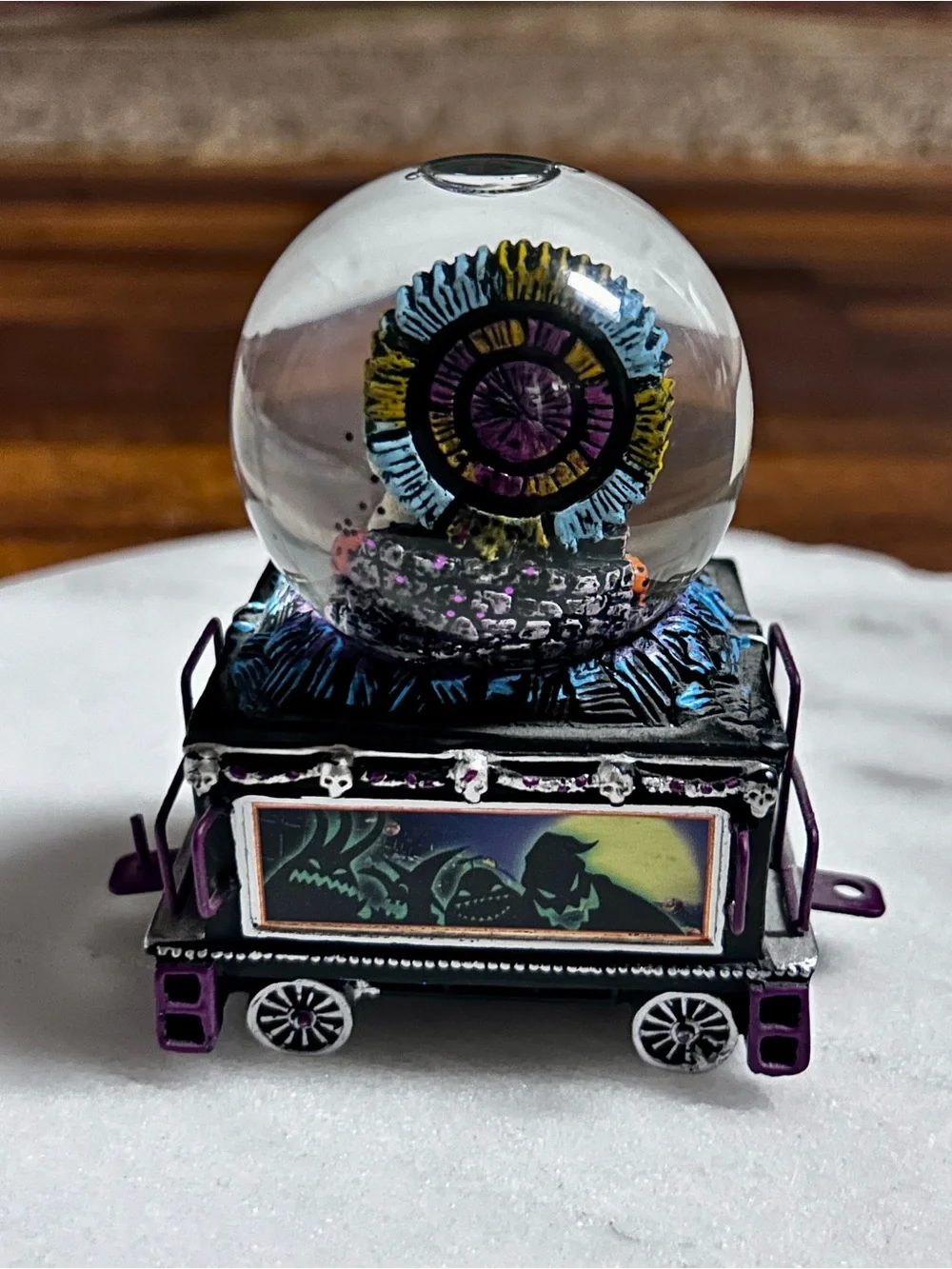 The Bradford Exchange ~ Nightmare Before X-Mas “O-O-O-Oogie Boggie” #3 Train